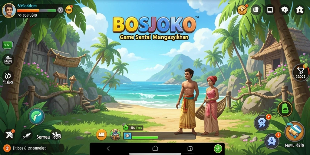 Screenshot BOSJOKO menampilkan gameplay yang seru dan interaktif.