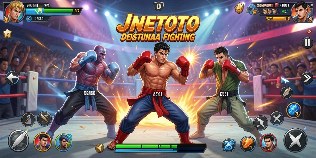 Tampilan gameplay JNETOTO yang mendebarkan dan penuh aksi.