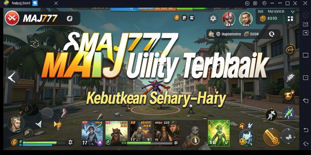 Tampilan antarmuka MAJ777 yang sederhana dan fungsional.