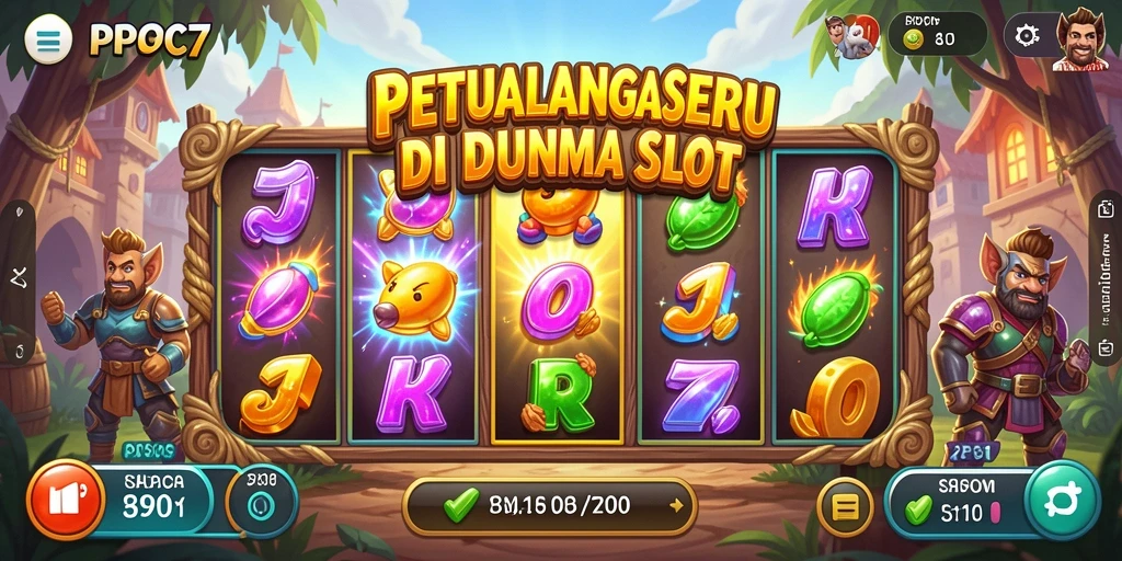 Tampilan menarik dari gameplay Slot PCPC7.