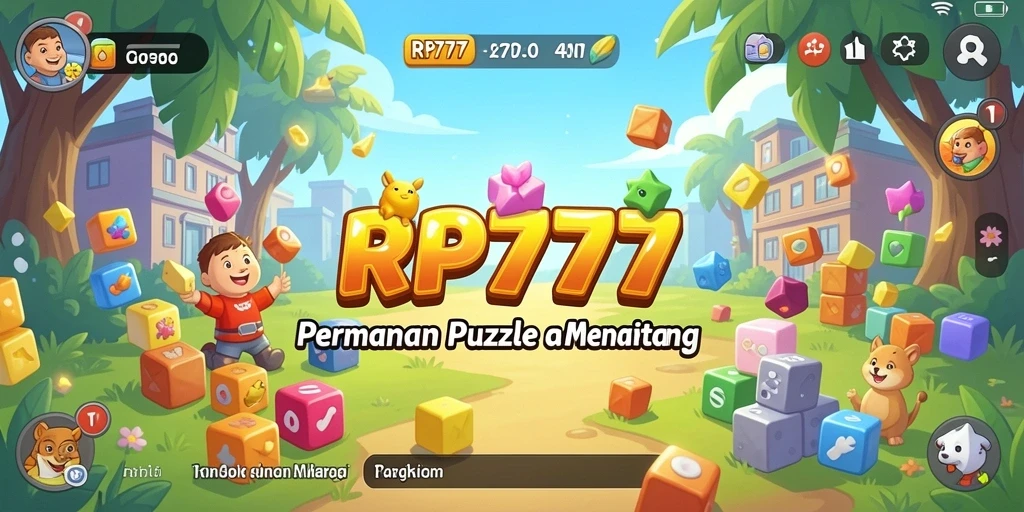 Screenshot gameplay RP777 menampilkan tantangan menarik dalam game Puzzle.