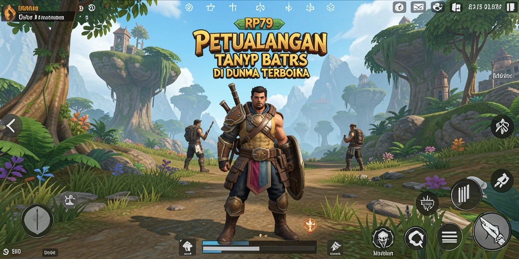 Gameplay menakjubkan dari RP79 di dunia terbuka.